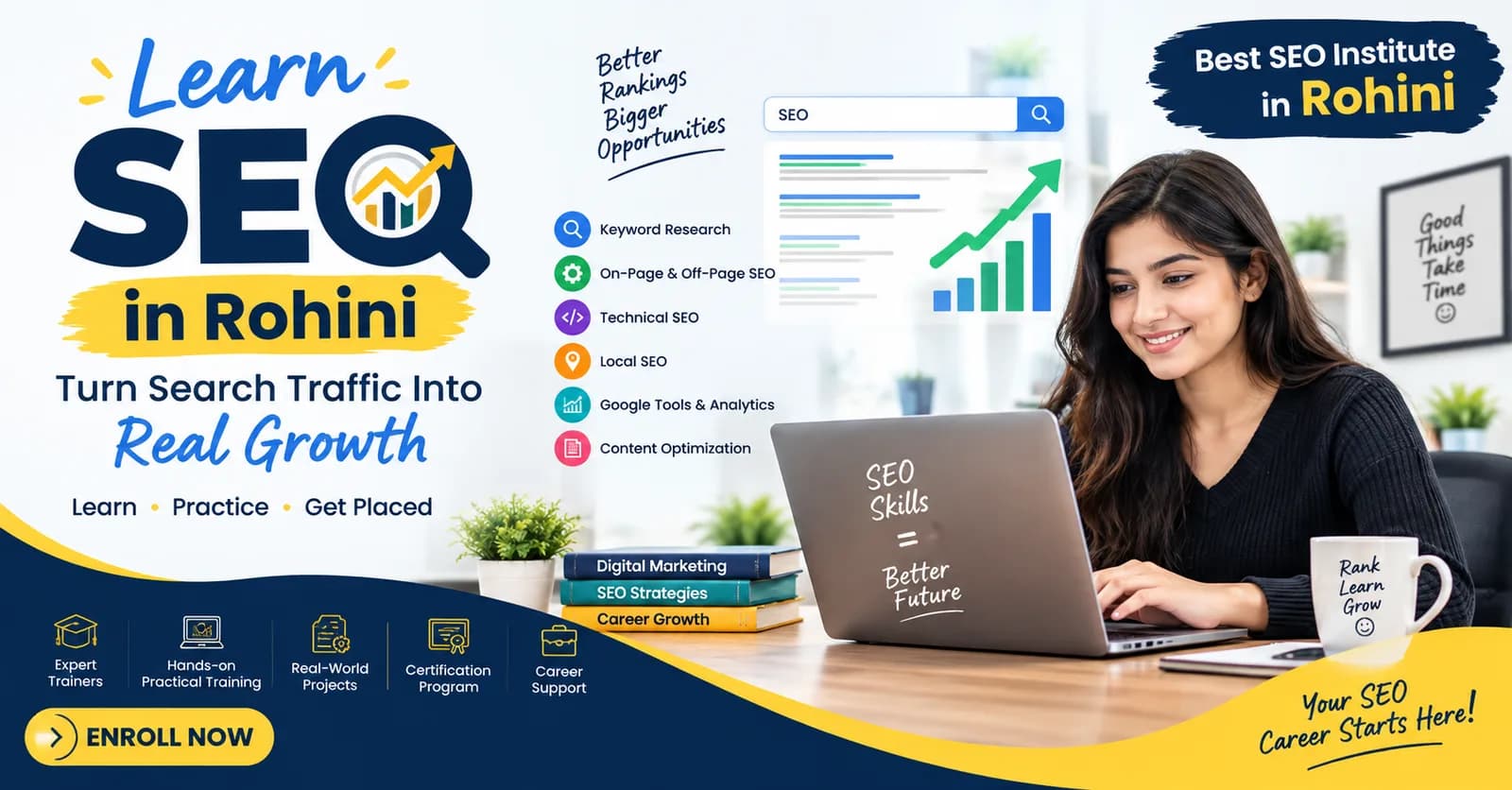Best SEO Institute in Rohini to Build Skills That Get You Noticed