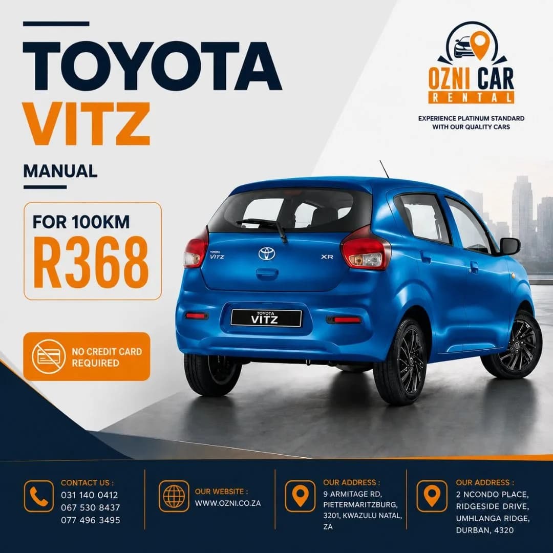 Car Rental Umhlanga | Reliable & Affordable Vehicle Hire