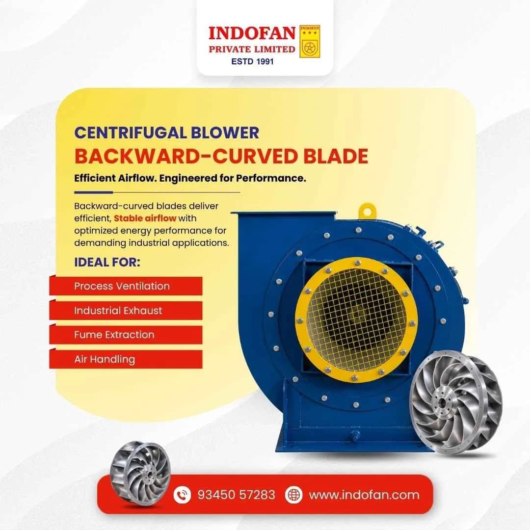 Centrifugal Fan Manufacturers in India for Industrial Airflow