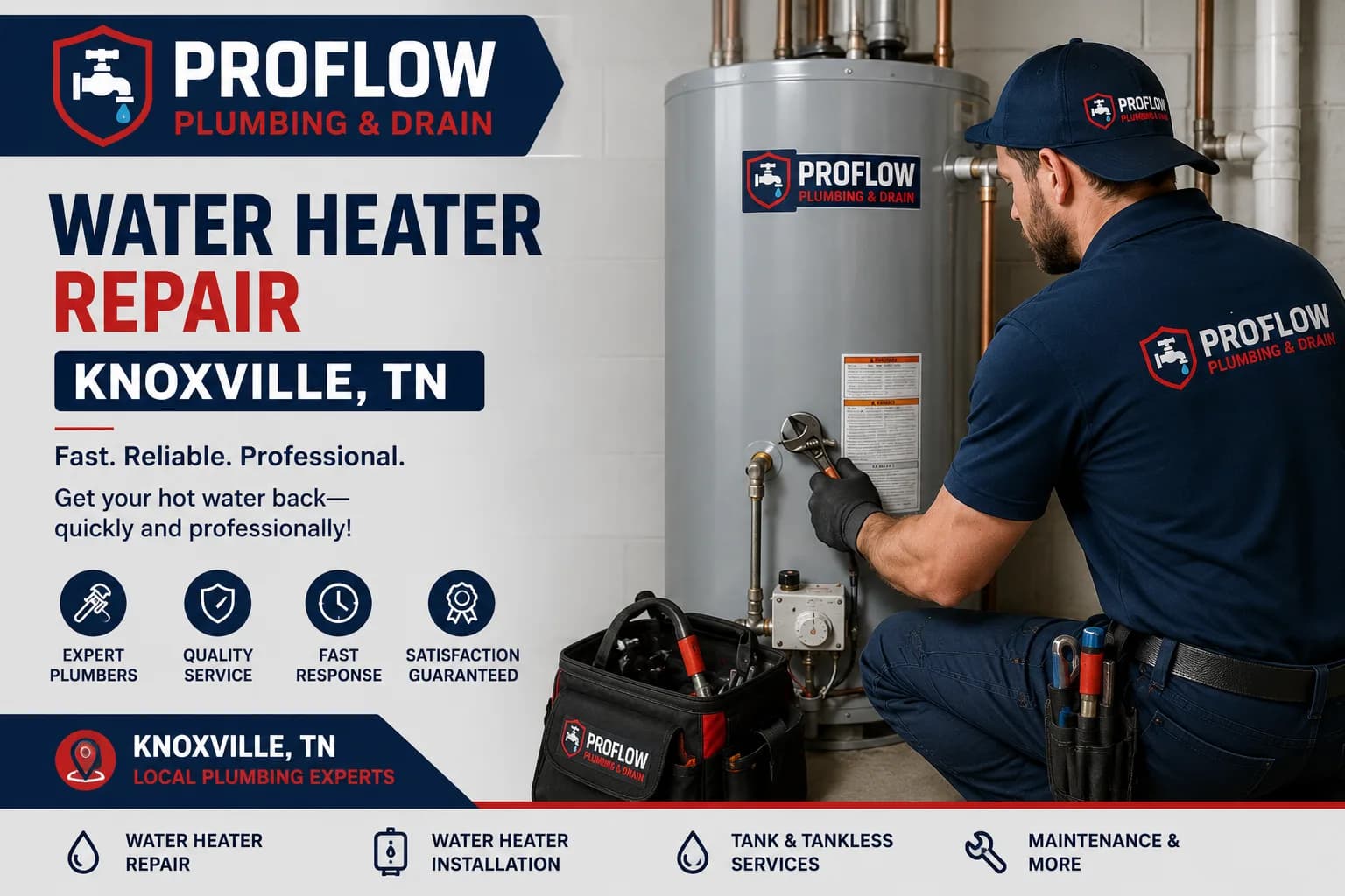 Knoxville Hot Water Heater Repair for Your Home's Comfort