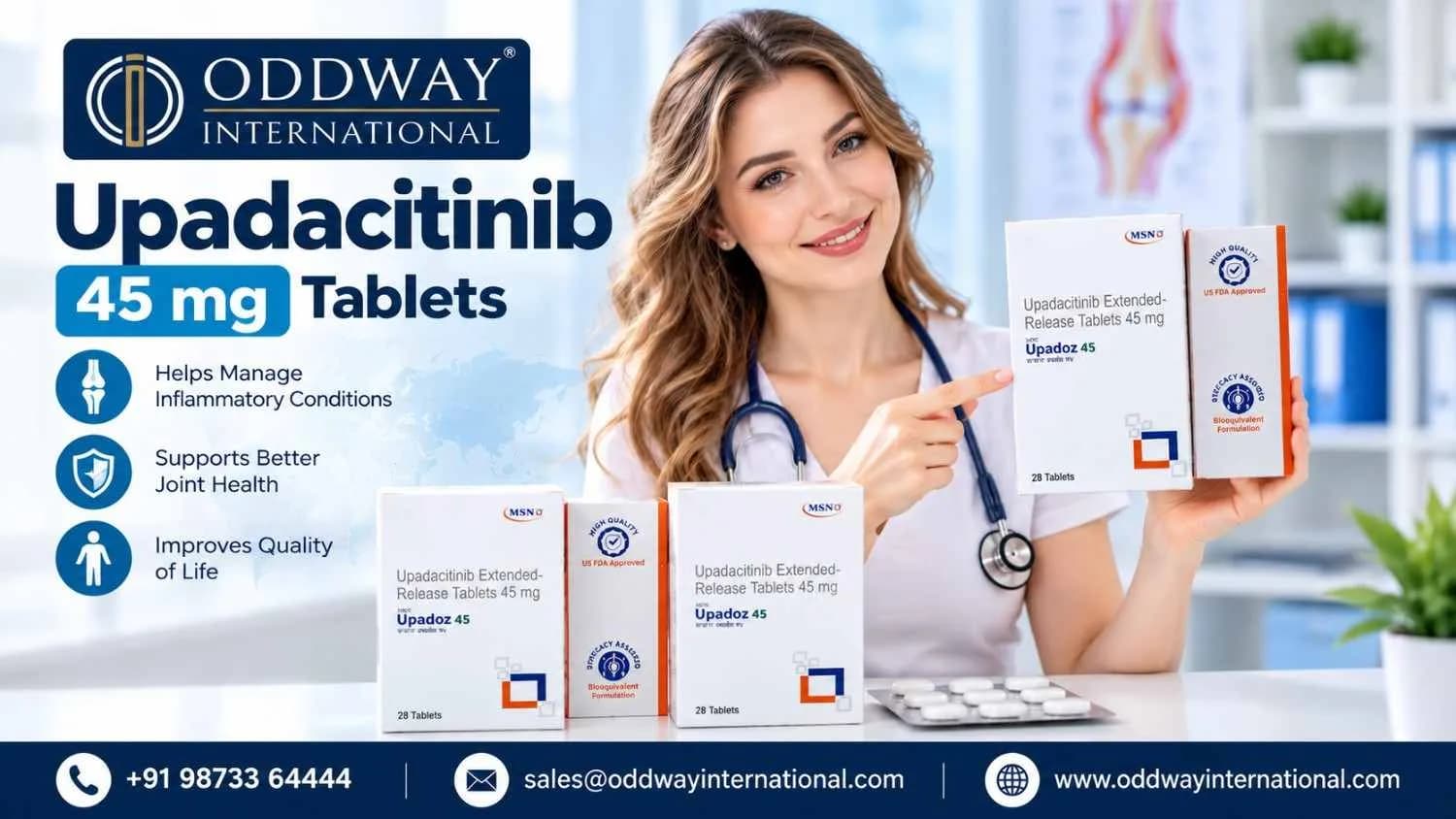 Buy Upadacitinib in Canada: B2B Supply Details - Oddway