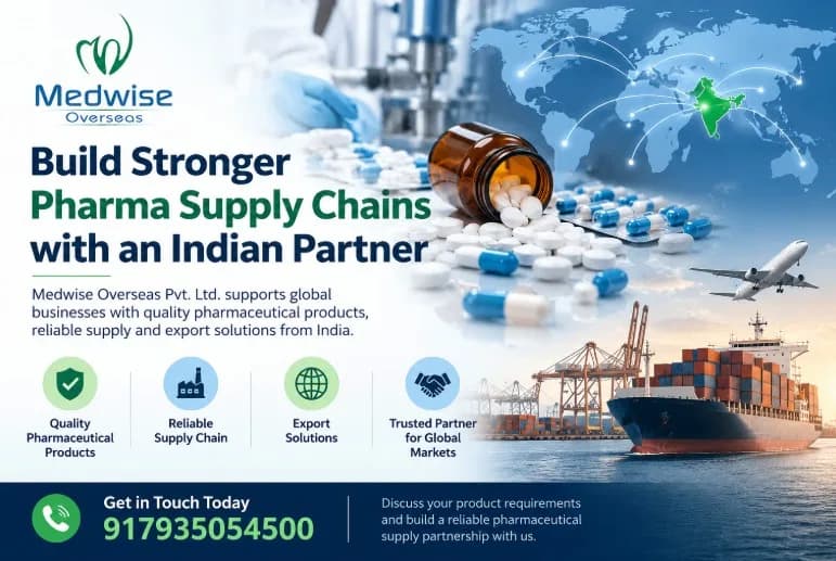 Build Stronger Pharma Supply Chains with an Indian Partner