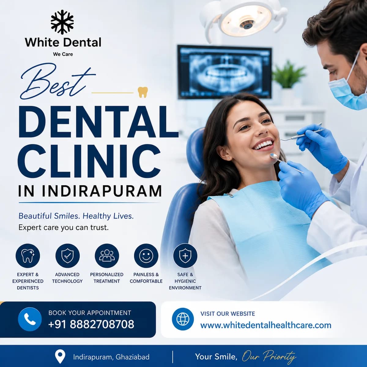 Best Dental Clinic in Indirapuram for Healthy and Beautiful Smiles