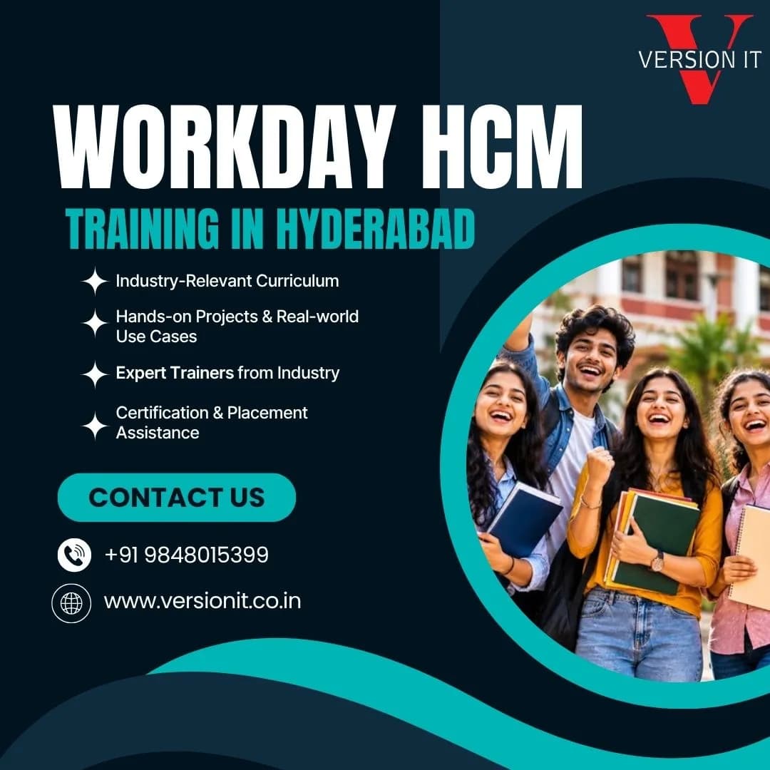 Workday HCM Training in Hyderabad with Real-Time Projects and Expert Guidance