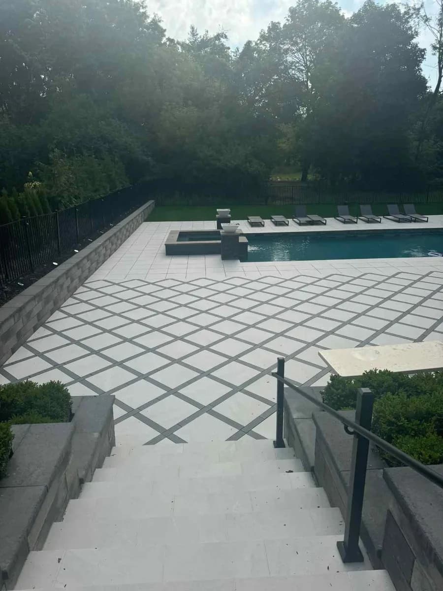 Premium Porcelain Outdoor Pavers in Michigan for Stunning Backyards