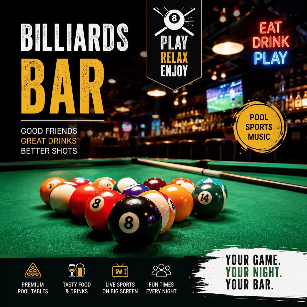 Play, Compete & Enjoy Billiards in Oakville Ontario – Join Us Now