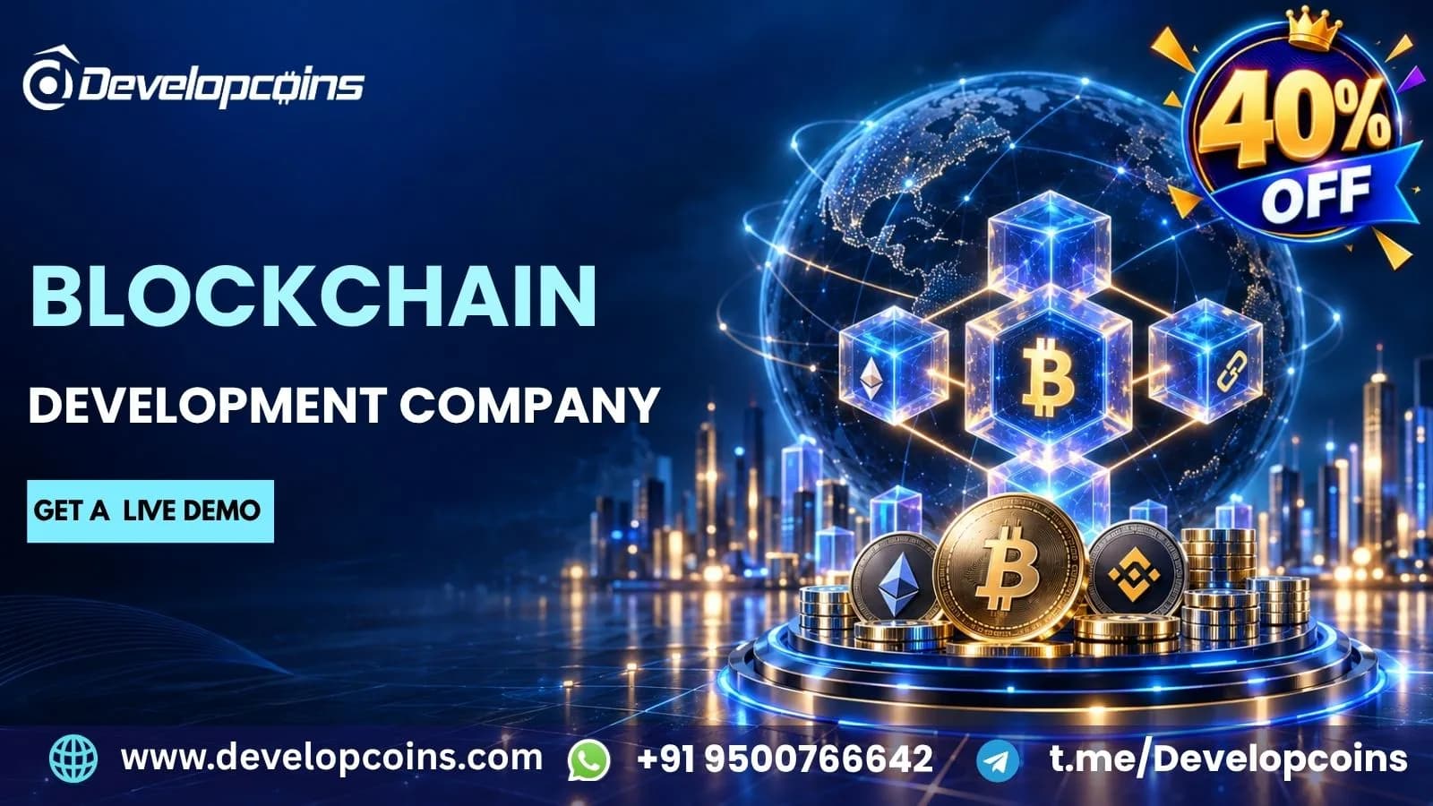Turn Your Digital Vision into Real-World Solutions with Blockchain Development 