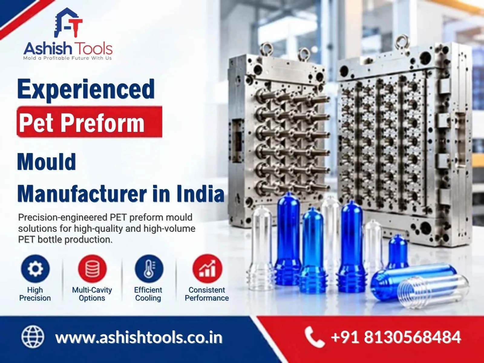 Experienced PET Preform Mould Manufacturer in India