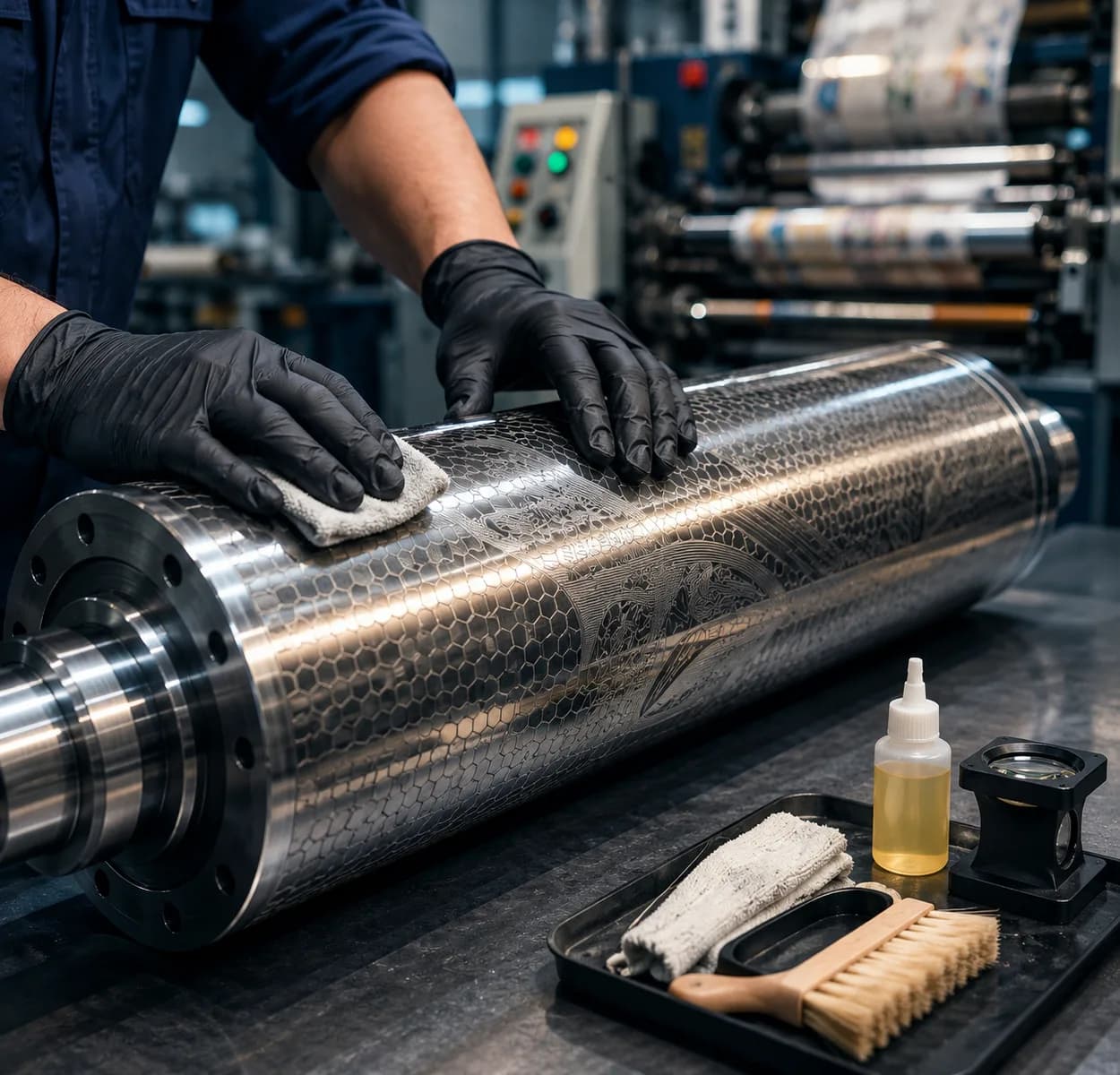 Rotogravure Printing Cylinders Manufacturer India