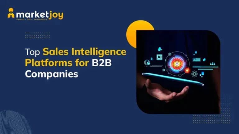Sales Intelligence Platforms for More Focused Outbound Sales