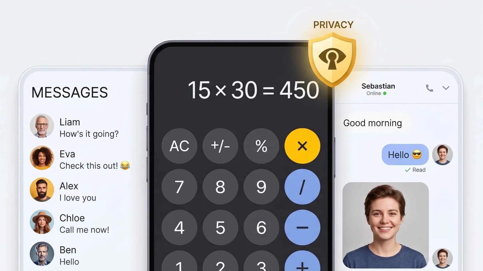 Disguise Chat — The Secret Messaging App