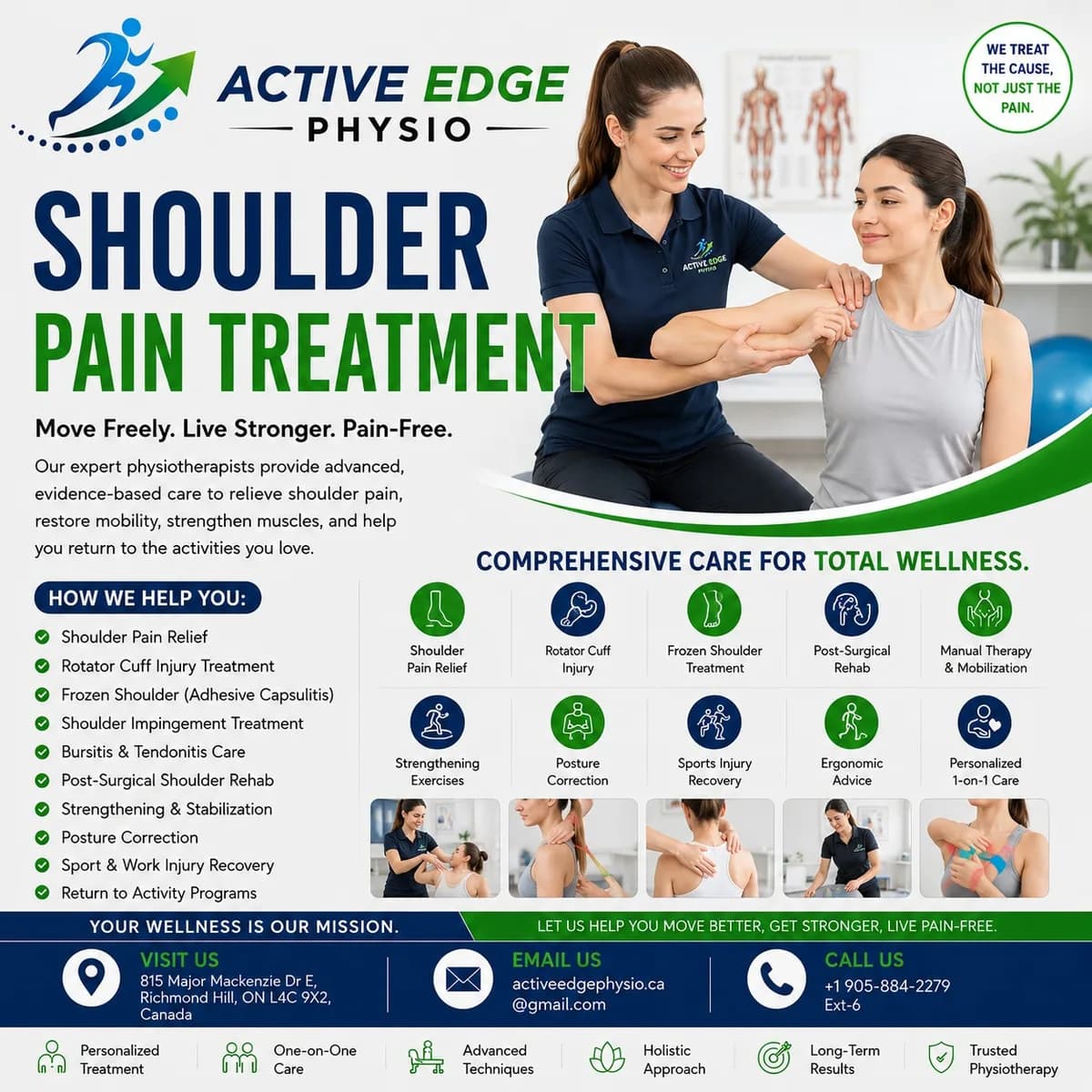 Shoulder Pain Treatment in Richmond Hill for Better Mobility