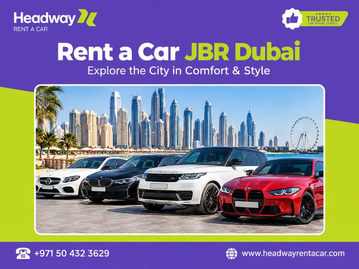 Rent a Car JBR for Airport-to-Destination Mobility