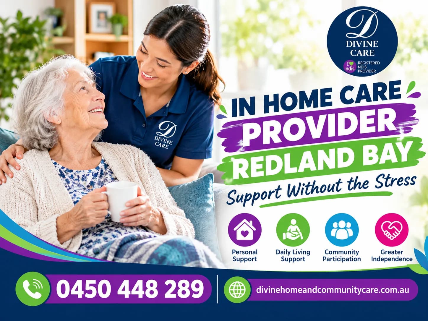 IN HOME CARE PROVIDER REDLAND BAY – SUPPORT WITHOUT THE STRESS