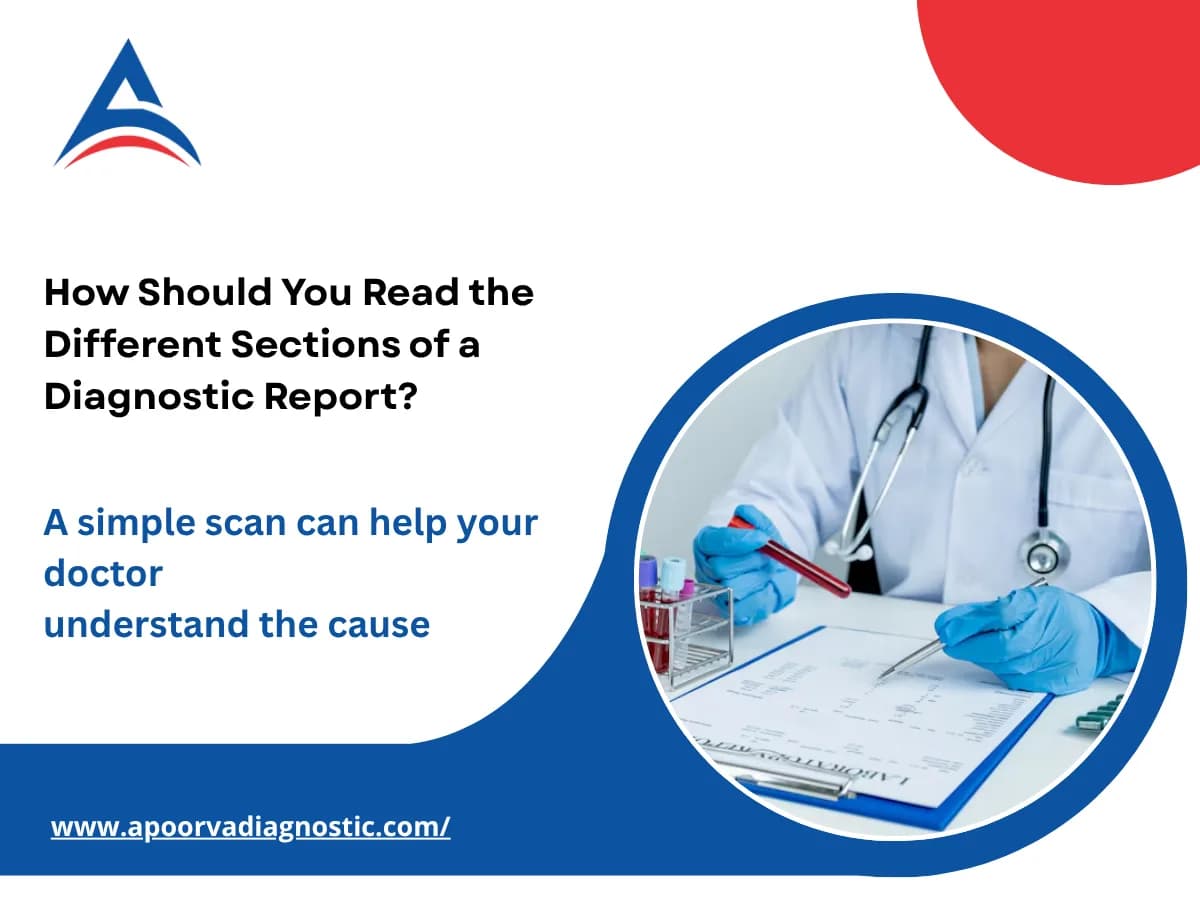 How Should You Read the Different Sections of a Diagnostic Report?