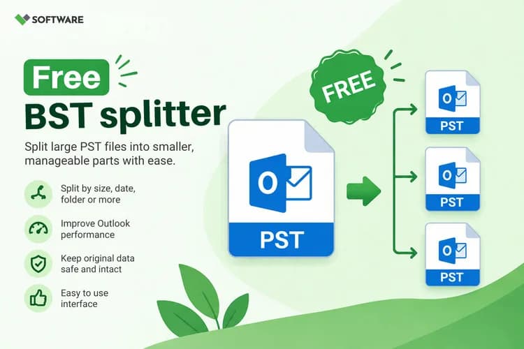 Advanced PST Splitter Tool for Windows Users