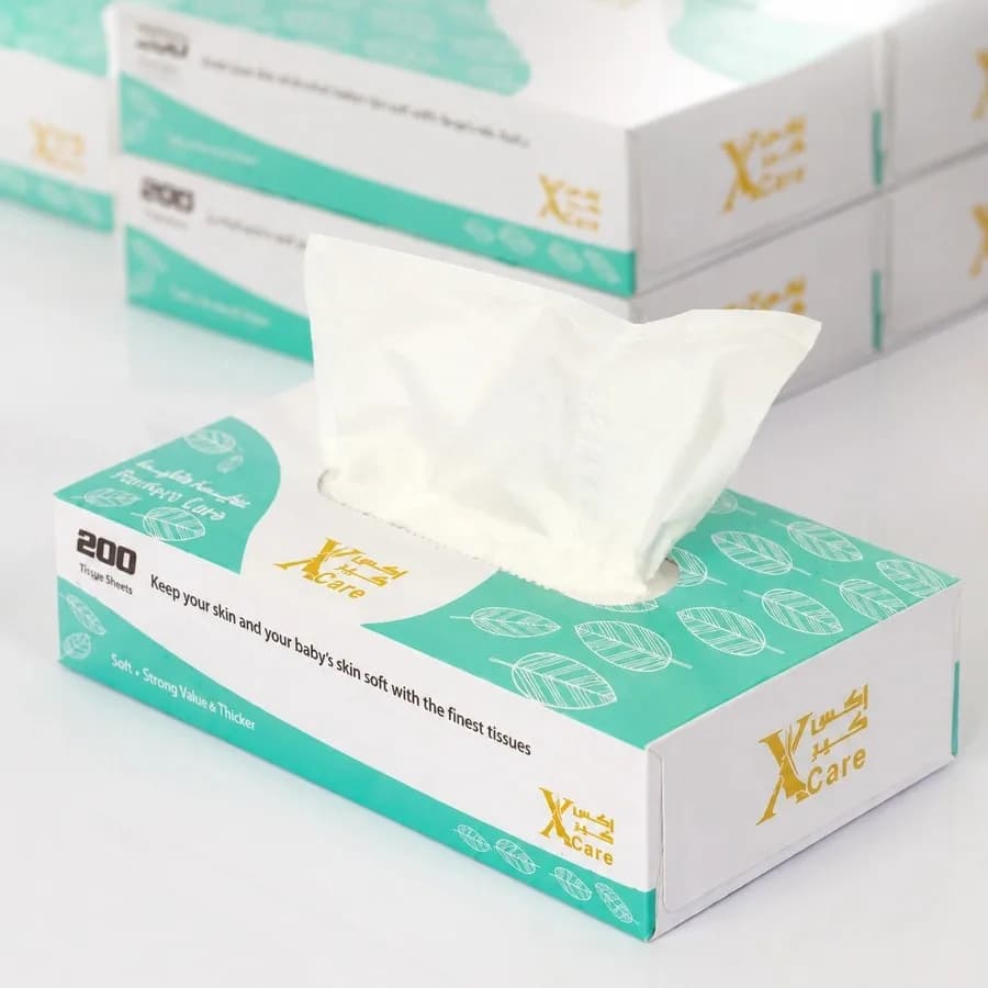 branded tissue boxes