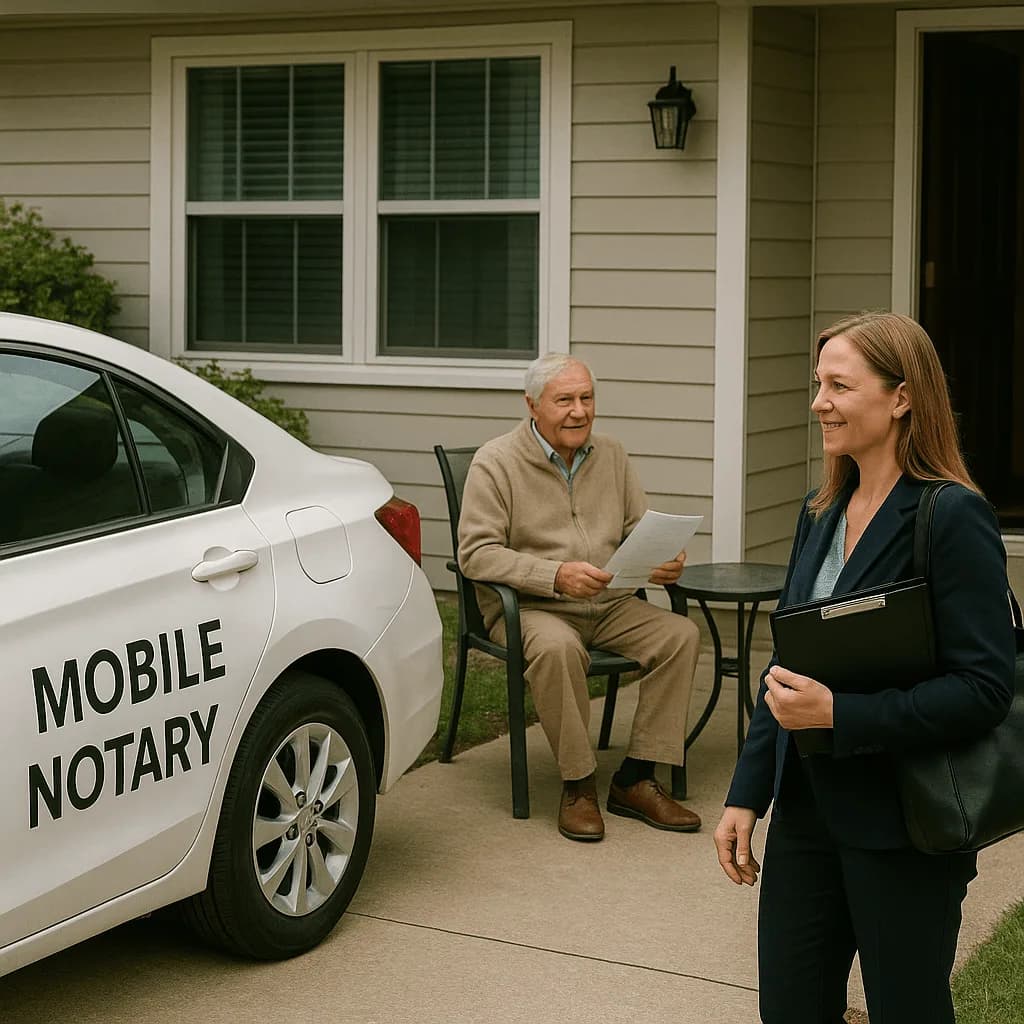 Professional Mobile Notary Public Services in Southern California