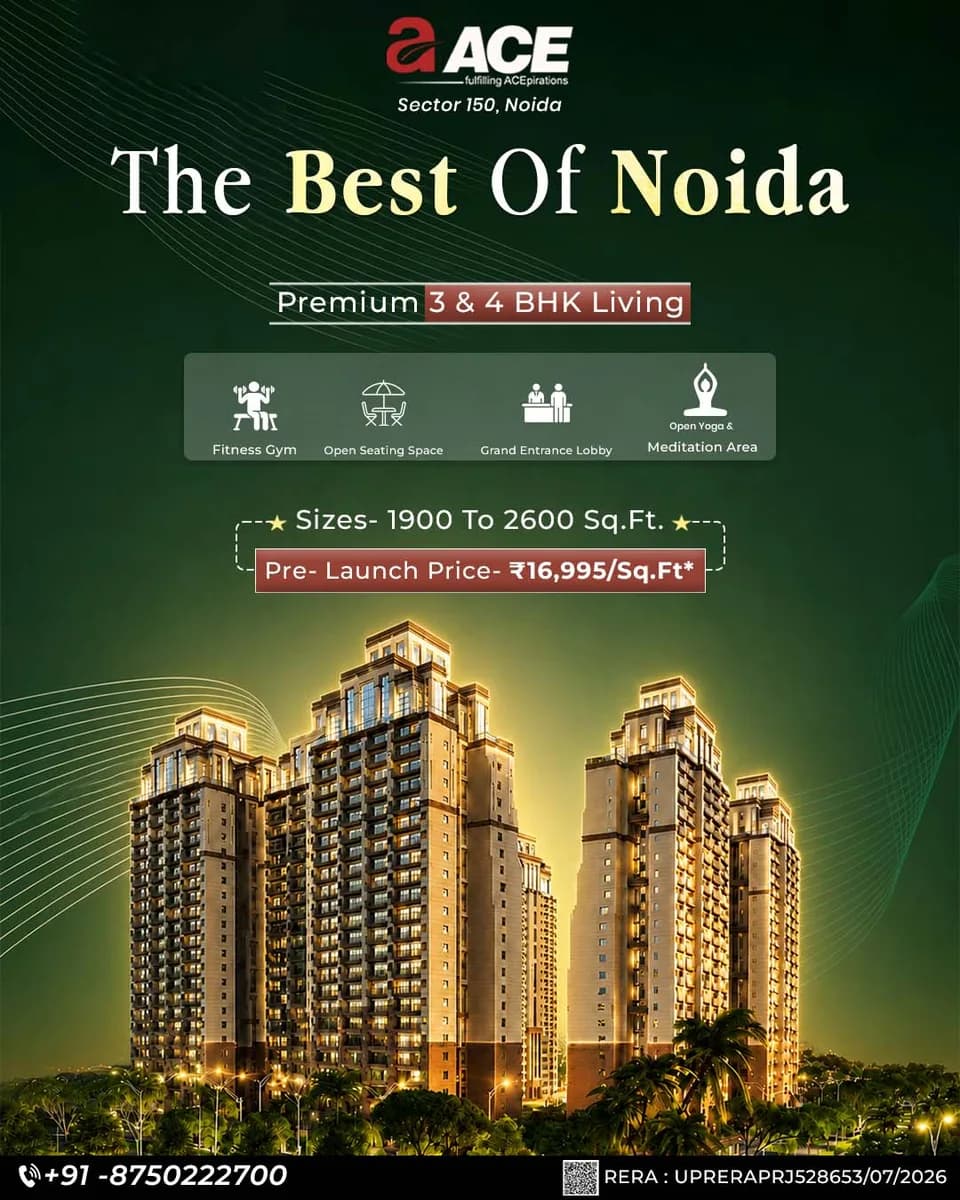 ACE Arte – luxury Homes in Noida Sector 