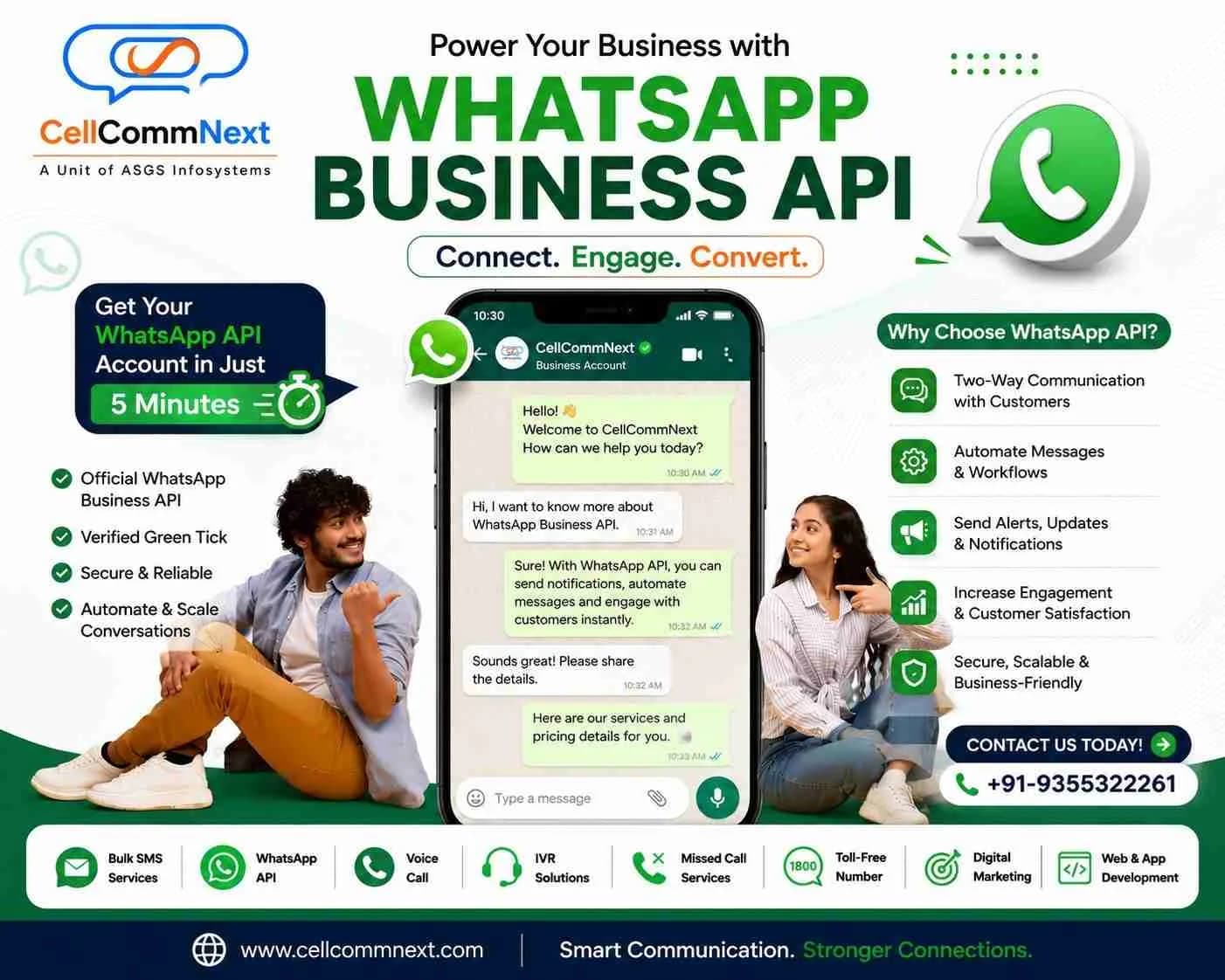 Trusted WhatsApp Business API Services Provider in India