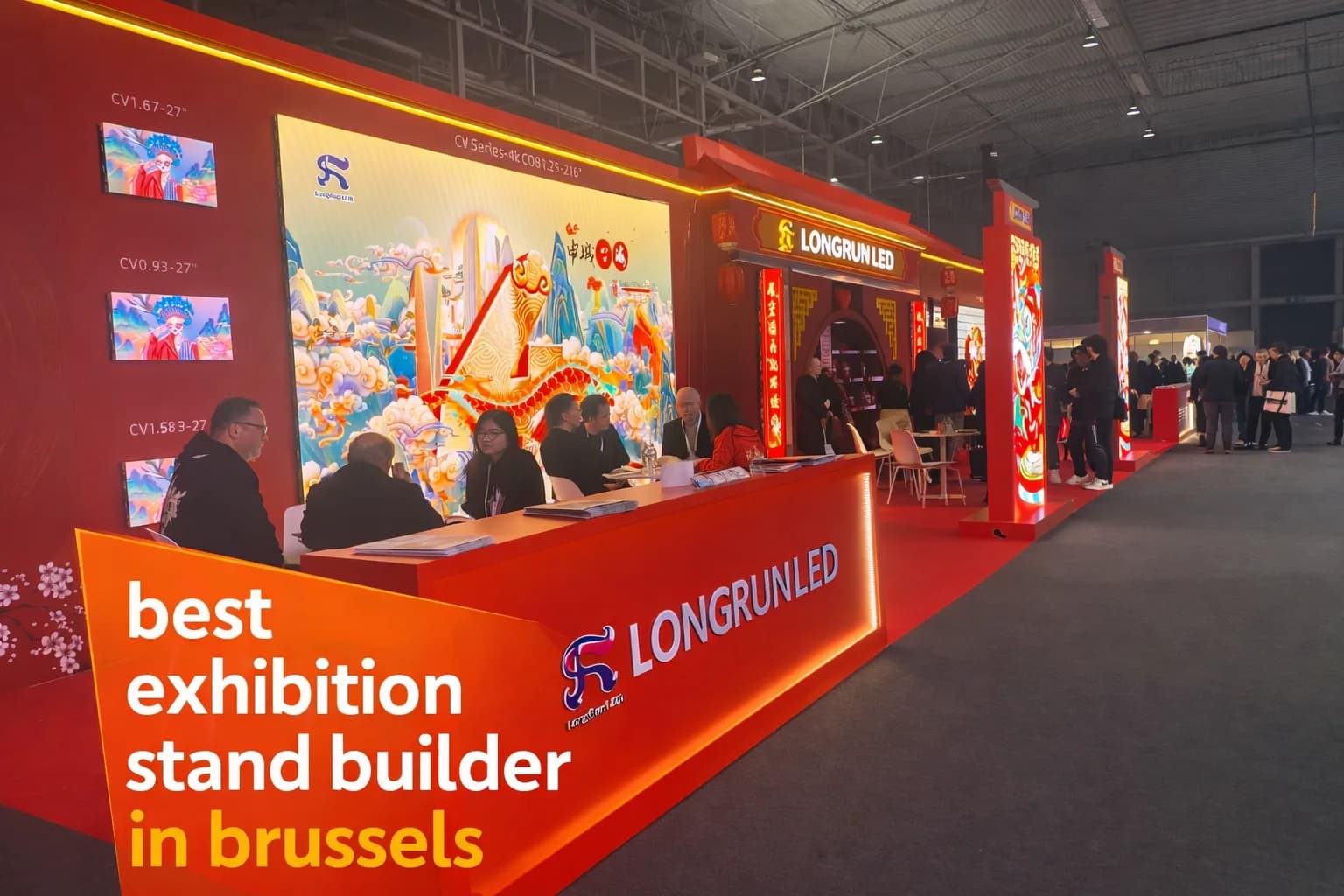 Brussels' Best Exhibition Stand Builder for Contemporary Booth Construction