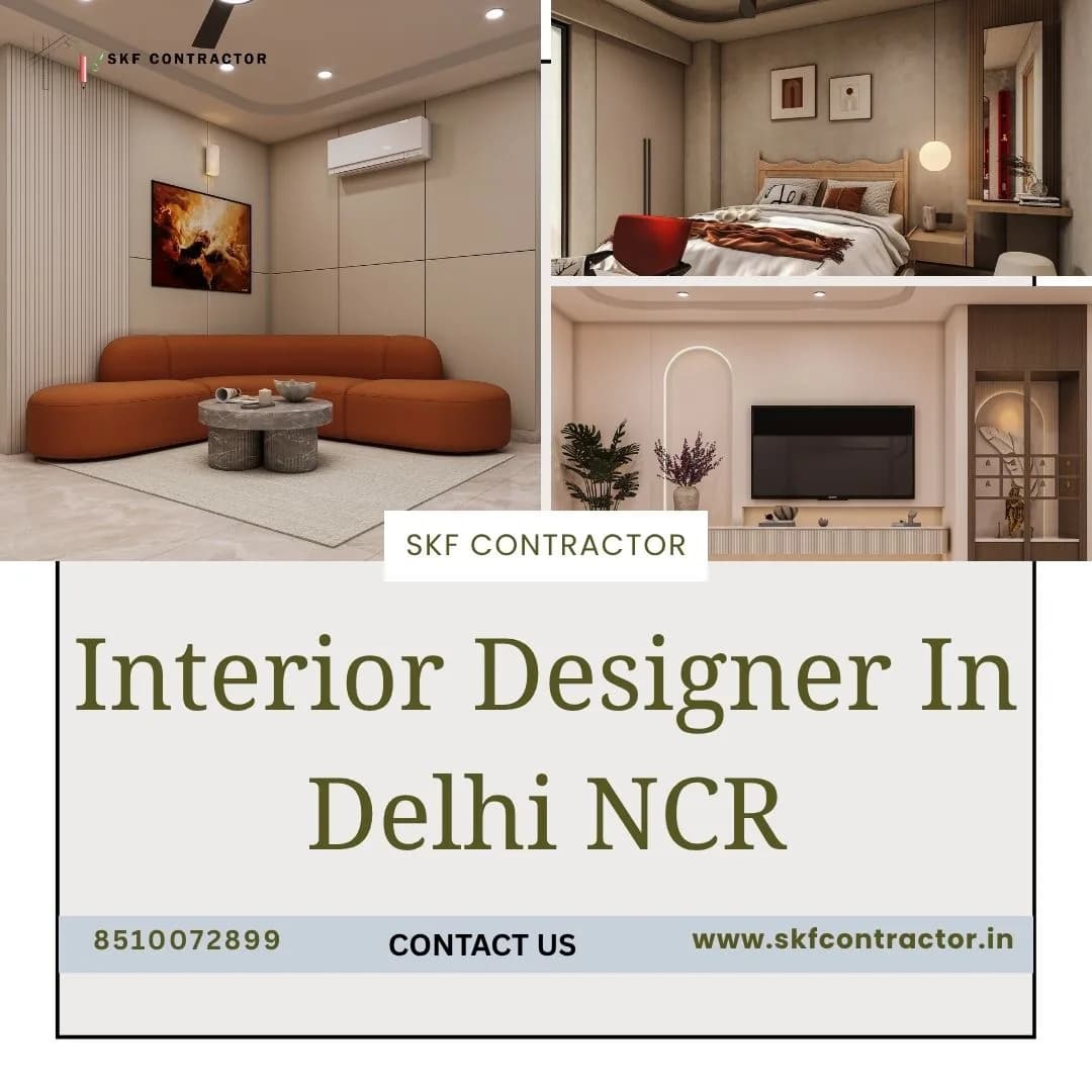 Interior Designer In Delhi NCR for Beautiful Spaces