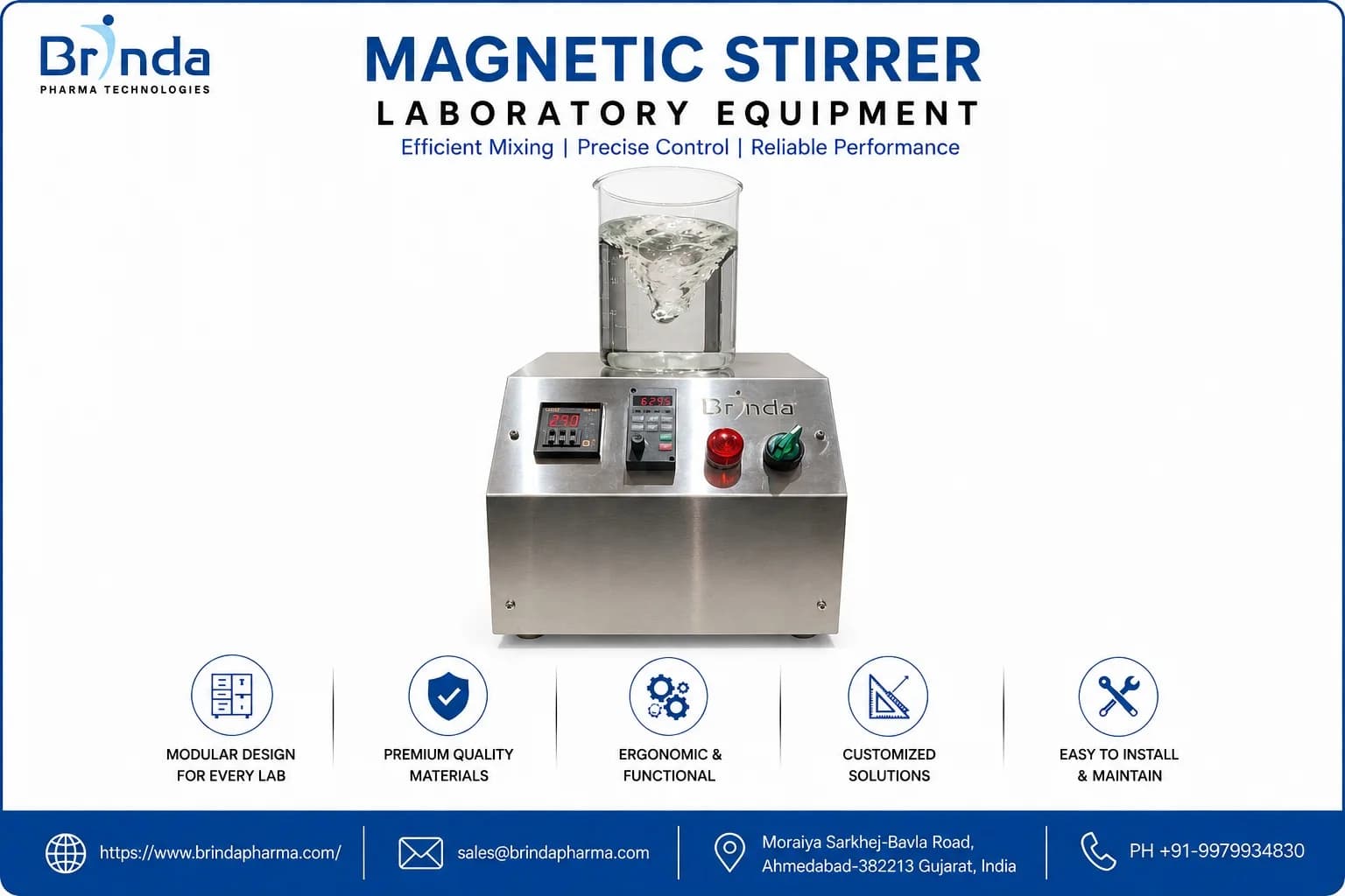 Magnetic Stirrer Manufacturer and Supplier in India