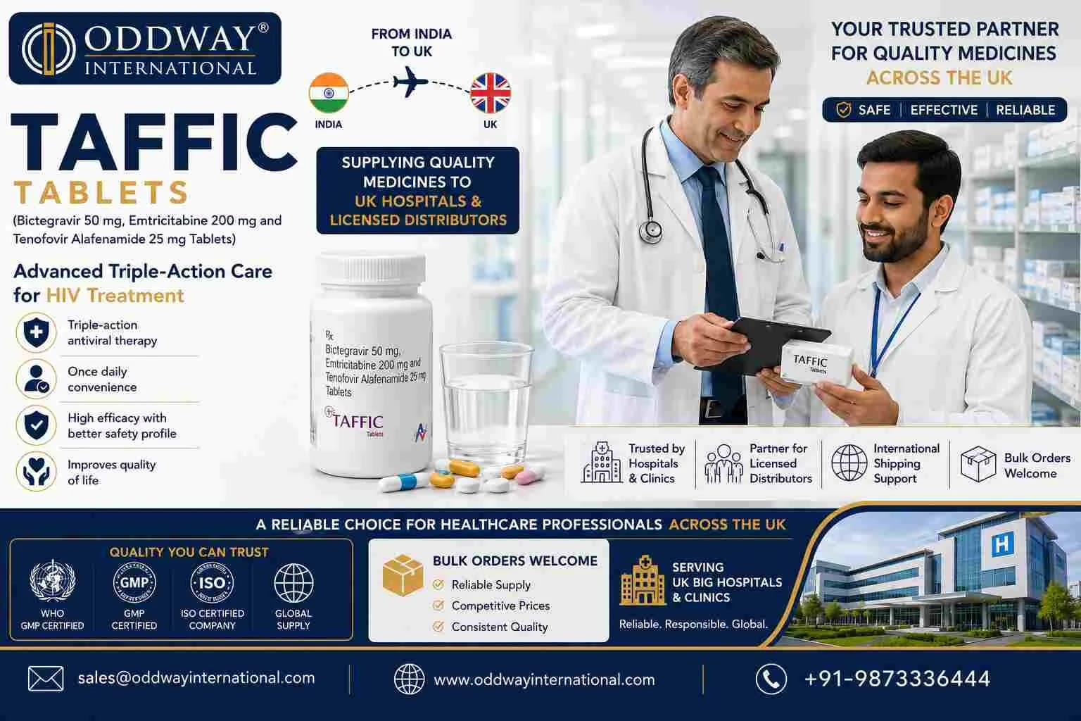Wholesale Taffic Tablets UK for Healthcare Buyers - Oddway