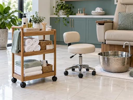 Pedicure Accessories That Make Your Salon More Comfortable | Living Earth Crafts