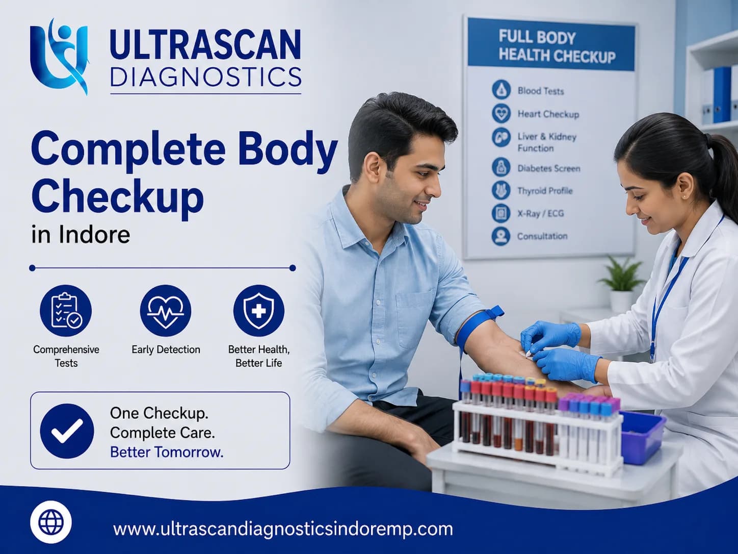Full Body Checkup Indore for Routine Health Monitoring and Care!!