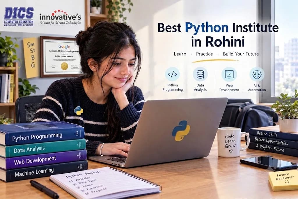 Build Strong Coding Skills with the Best Python Institute in Rohini