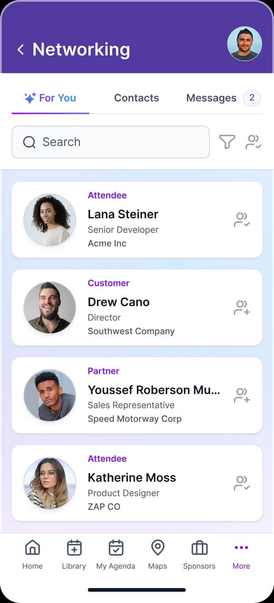 Mobile Event App | Amego