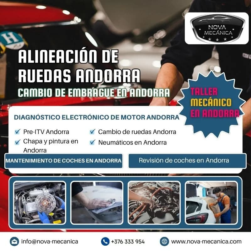 Diagnóstico electrónico de motor en Andorra | Nova Mecánica