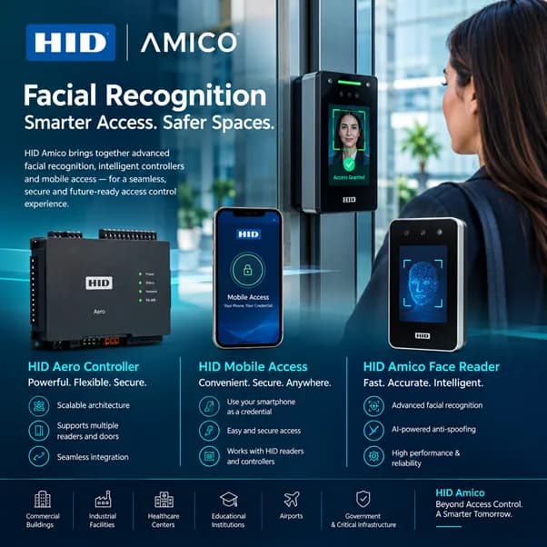 HID Amico Facial Recognition: The Smart Way to Secure Your Business in the UAE