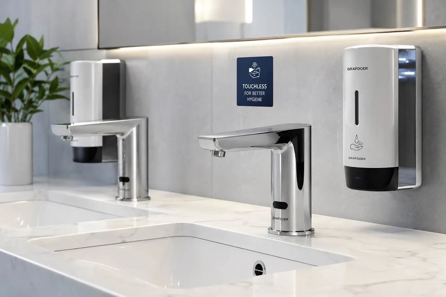 Grafdoer Recommences Production with a Brand-New Line of Hygienic Touch-Less Products