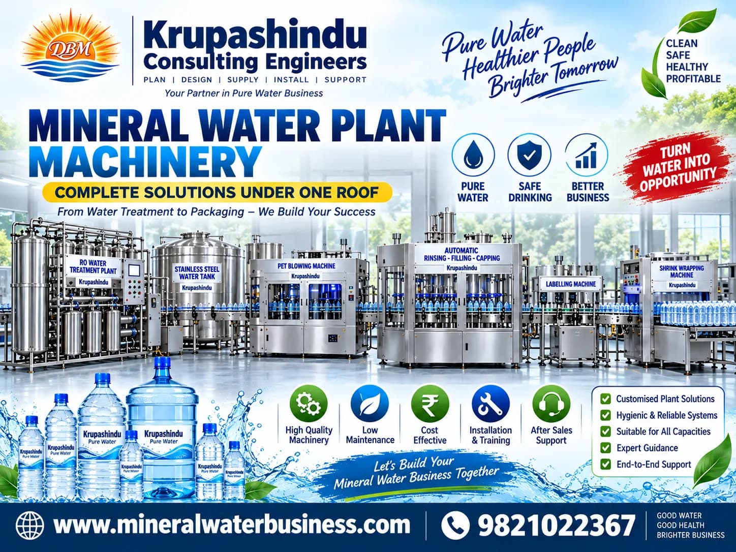 Mineral Water Plant Cost in Rajasthan