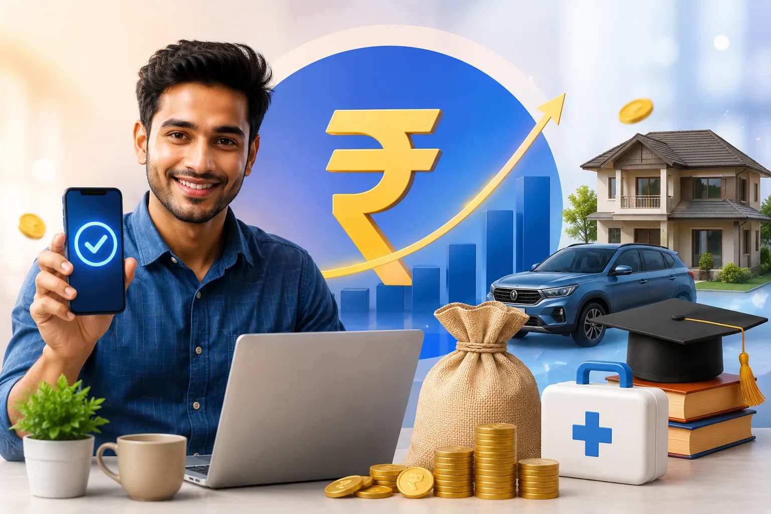 Best Personal Loan Interest Rates in India – Apply Online with KredBharat
