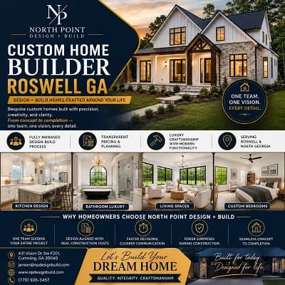 Custom Home Builder Roswell GA