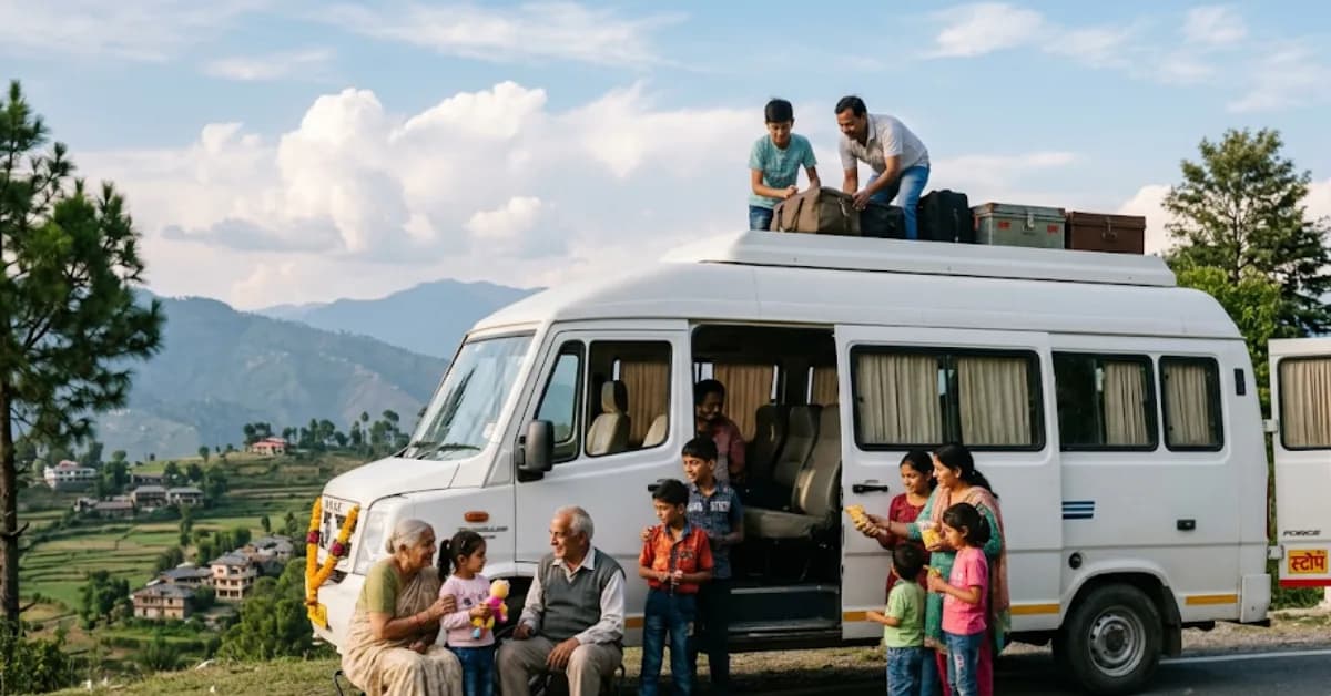 Plan Your Family Trip Tempo Traveller Siliguri Comfortably Today