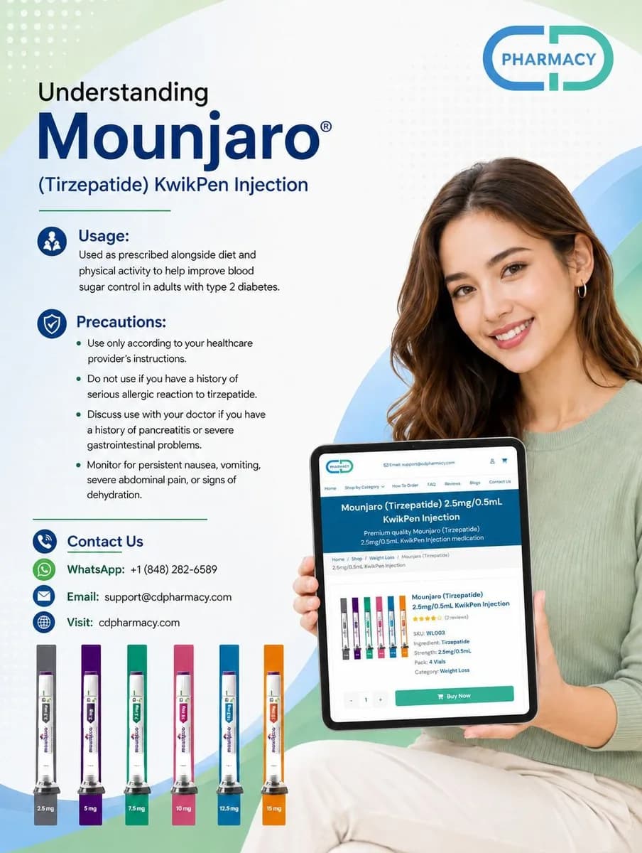 Discover Mounjaro (Tirzepatide) Weight Loss USA