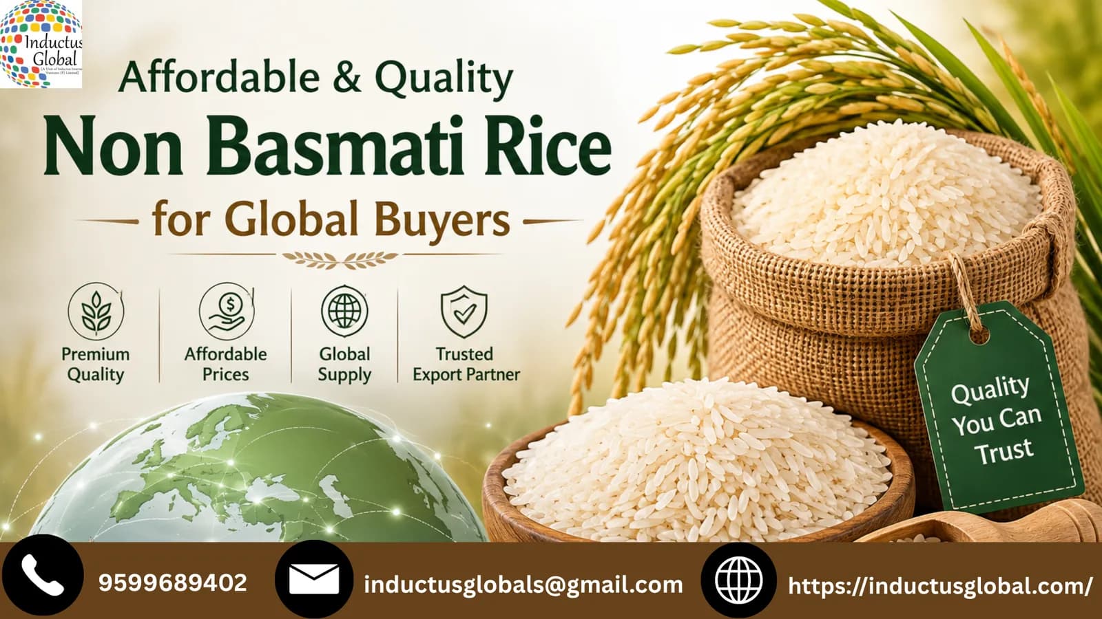 Your Global Partner for Quality Non Basmati Rice Supply