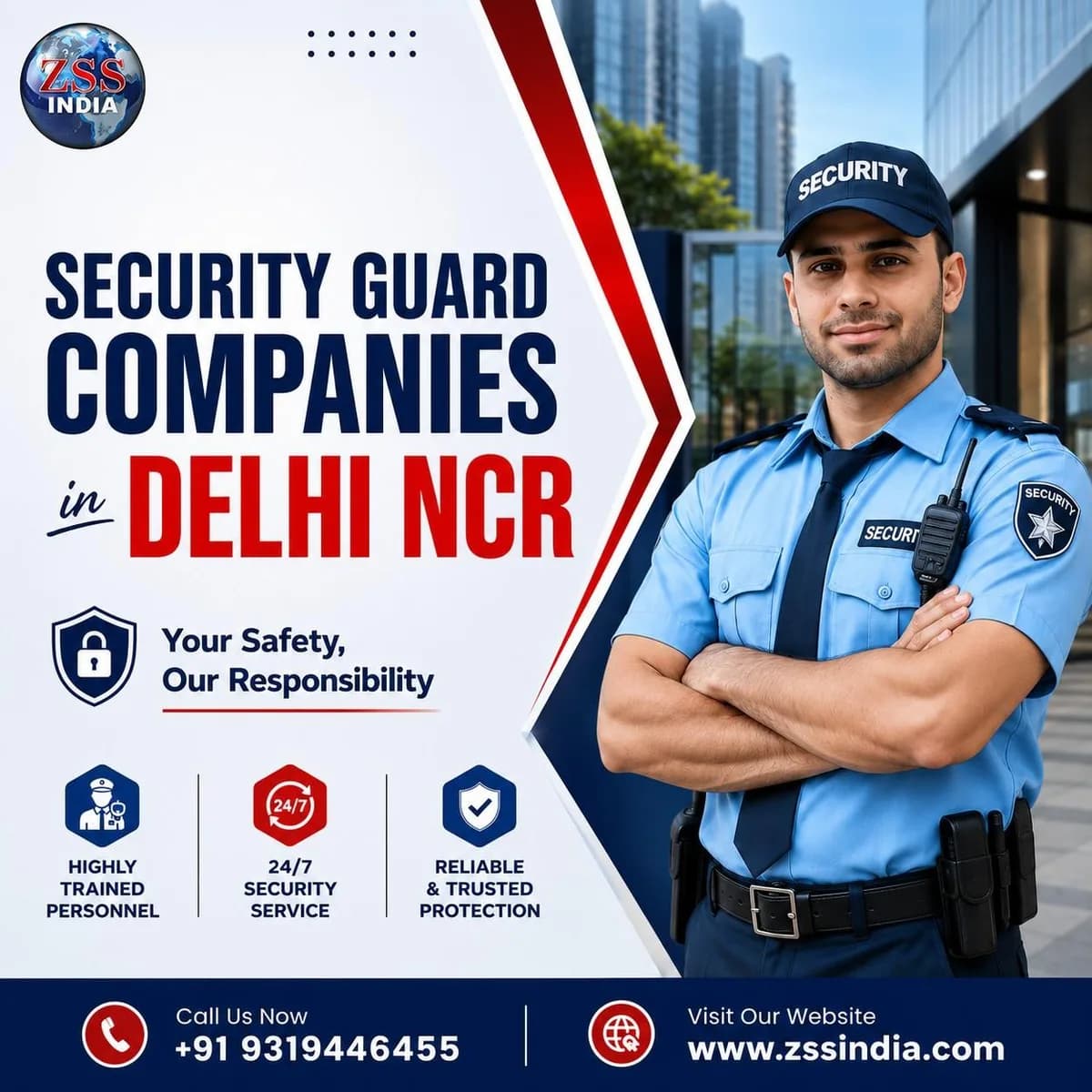 Security Guard Companies in Delhi NCR You Can Trust