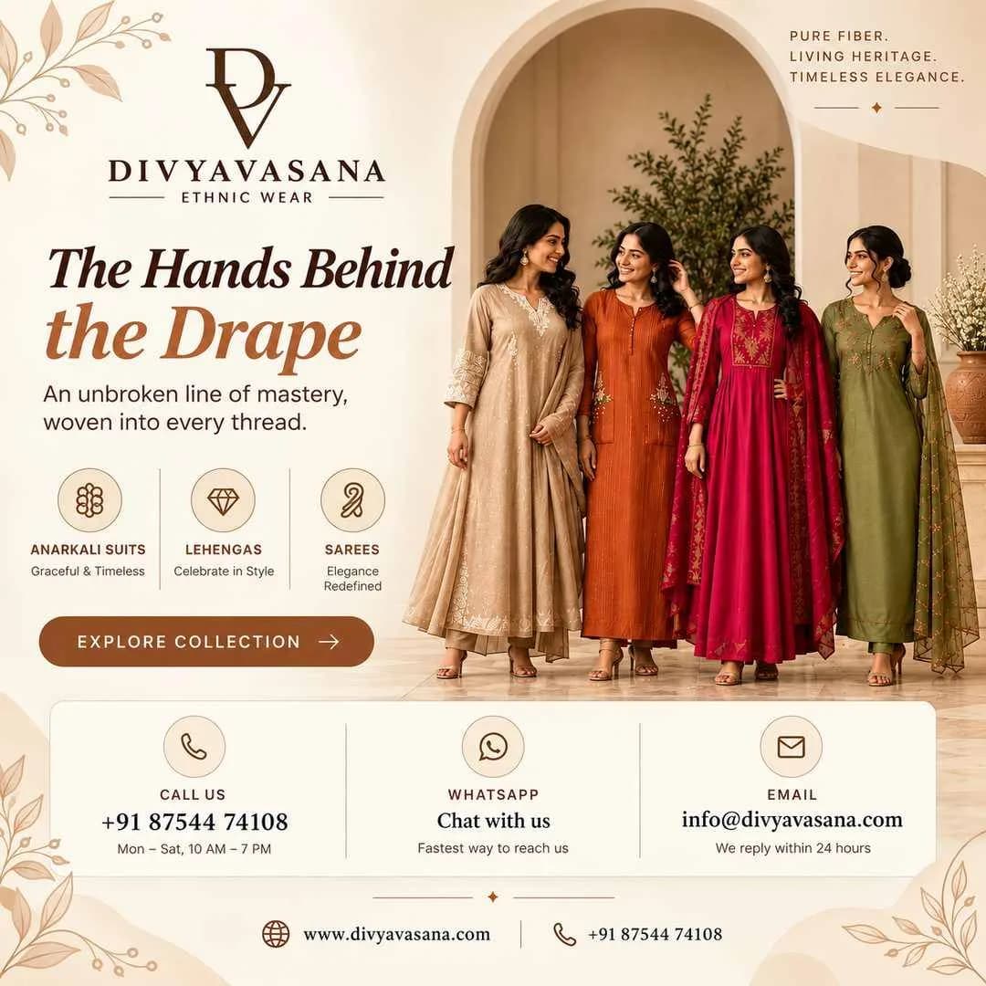 Divyavasana Clothing in Chennai for Elegant Co-Ord Set Designs!