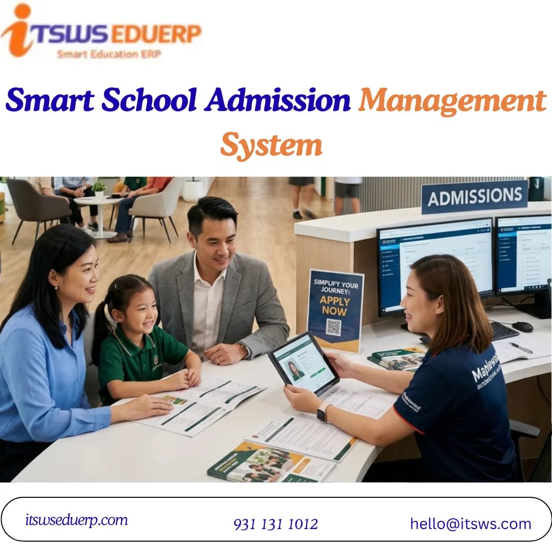 Top School Admission Management System- ITSWSEDUERP