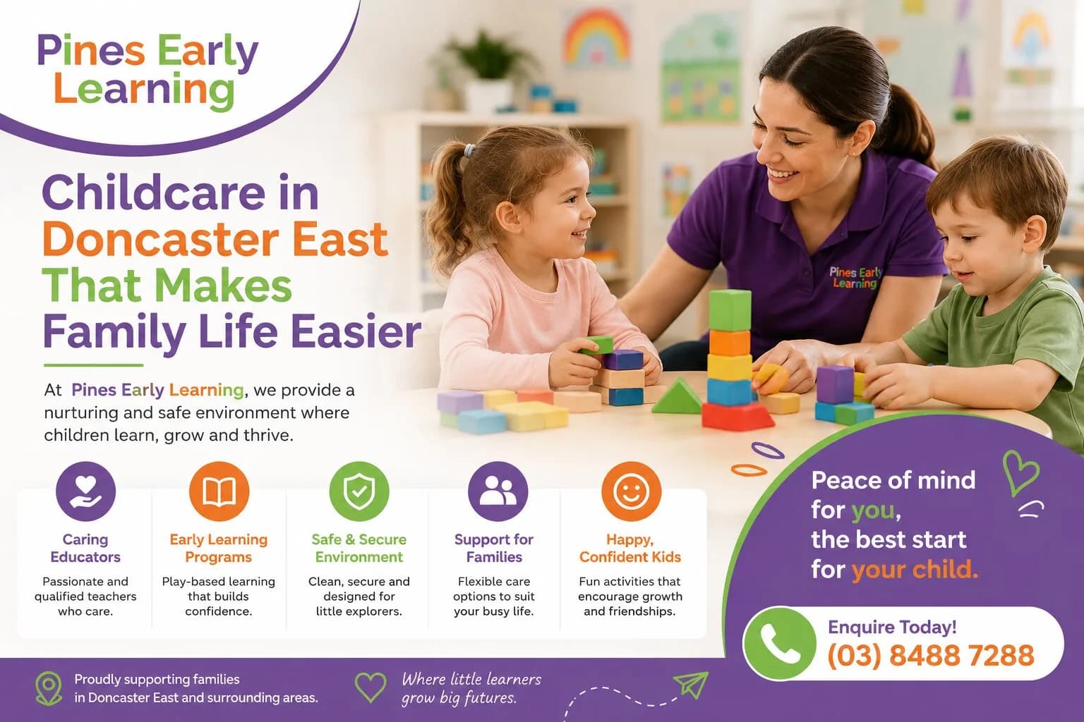 Childcare in Doncaster East That Makes Family Life Easier