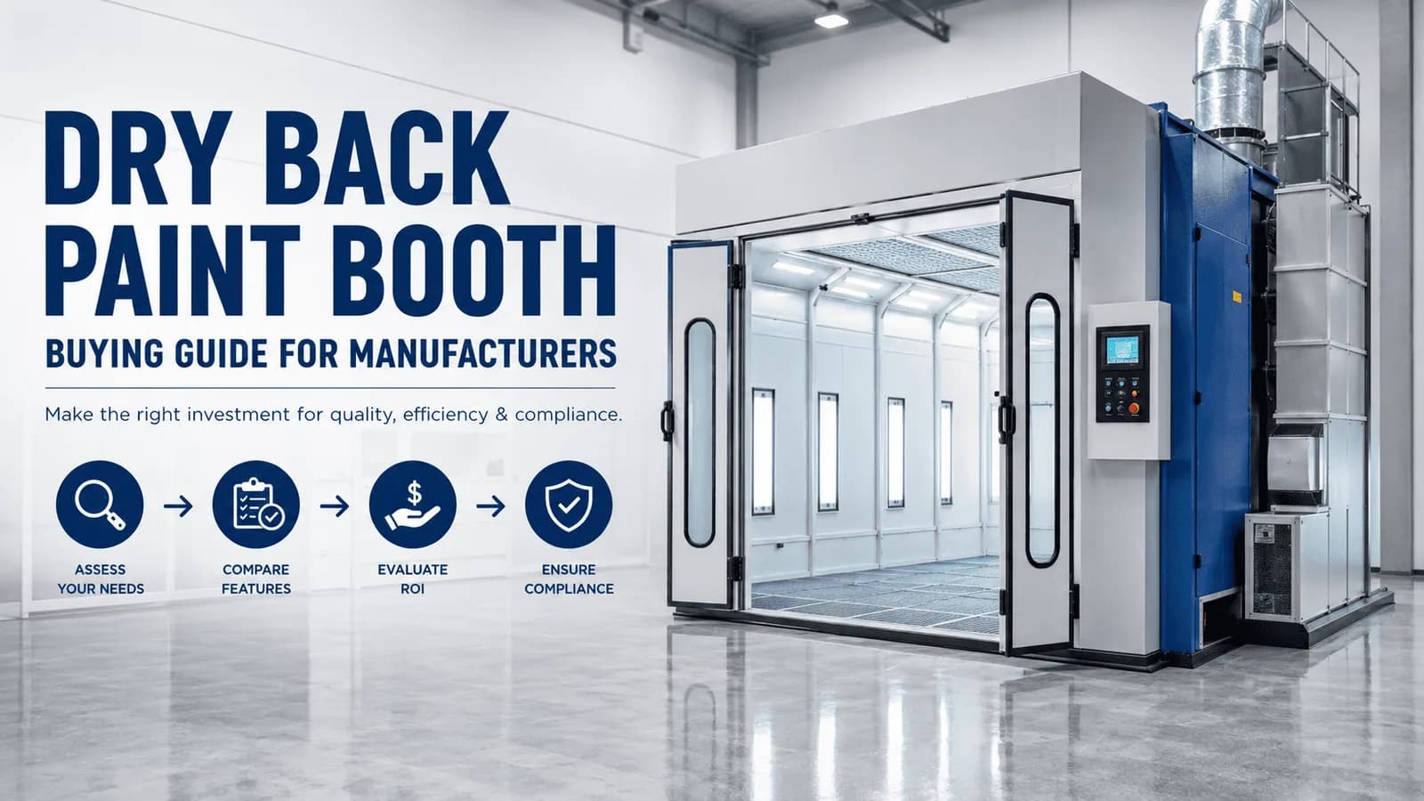 Dry Back Paint Booth Buying Guide for Manufacturers