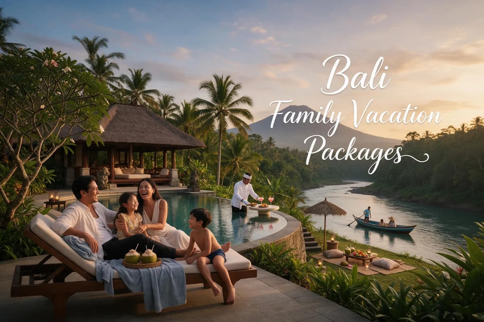 Customised Bali Family Vacation Packages for Kids and Elders Together