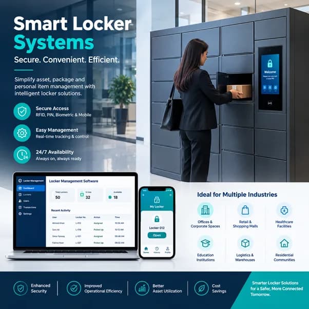 Smart Locker System: Secure Storage Solutions for Hotels Across Saudi Arabia