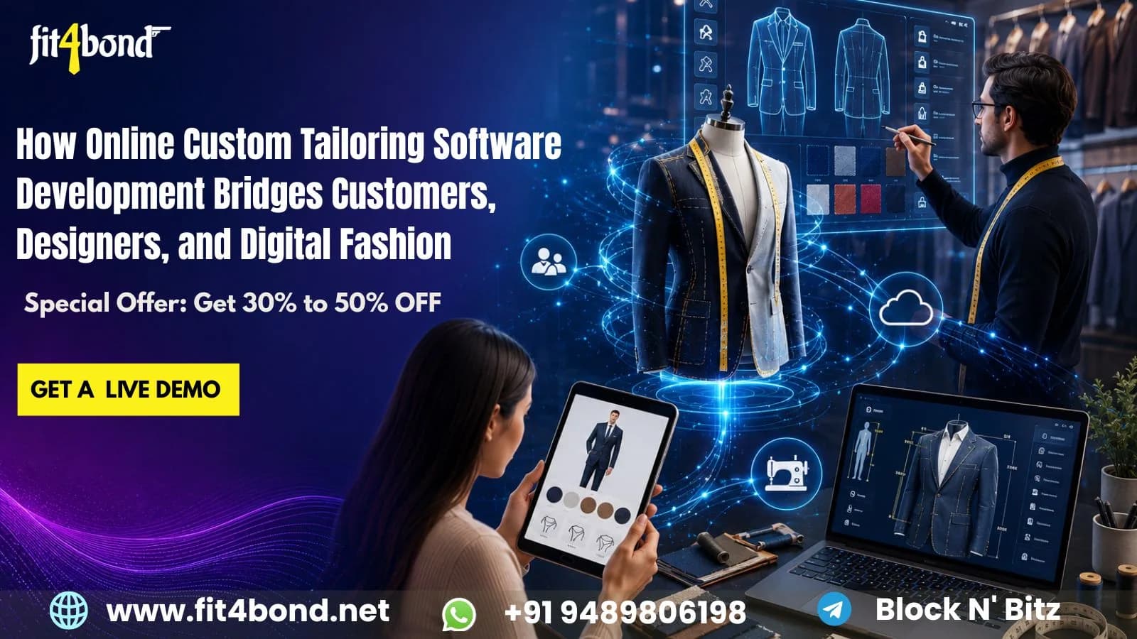 Smart AI Custom Tailoring Software Development for Tailoring Business Growth – 50% Off 