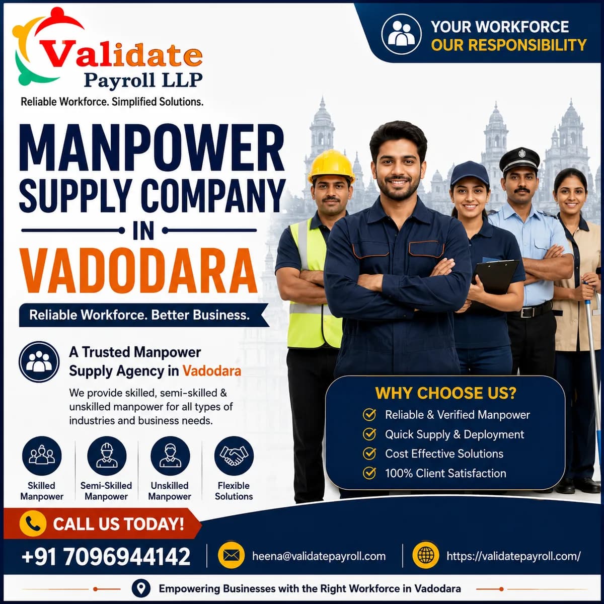 Manpower Supply Company in Vadodara | Hire Experts